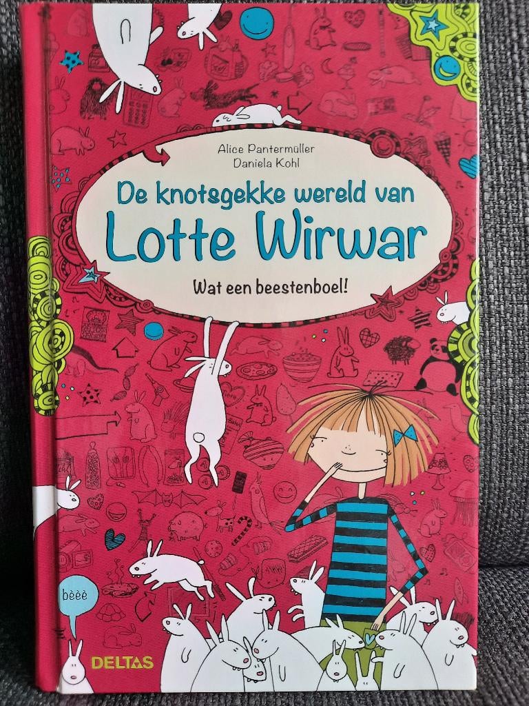 De knotsgekke wereld van Lotte Wirwar (2 delen), Boeken, Kinderboeken | Jeugd | onder 10 jaar, Zo goed als nieuw, Fictie algemeen