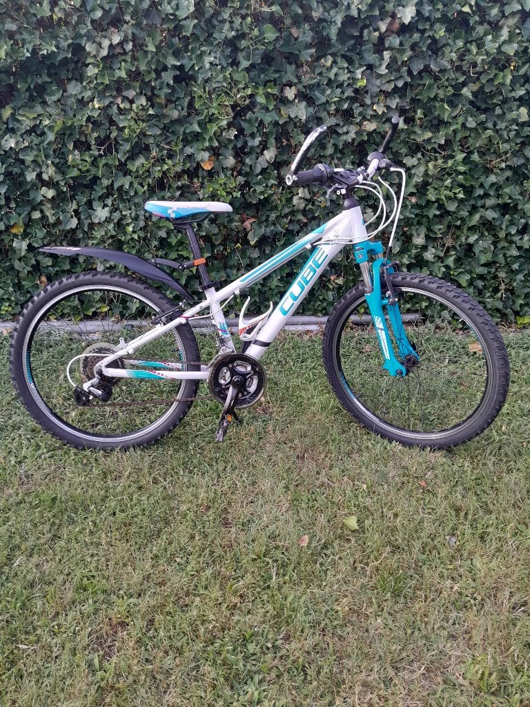 Mountainbike 24 inch, Gebruikt, Hardtail, Velgrem, Ophalen