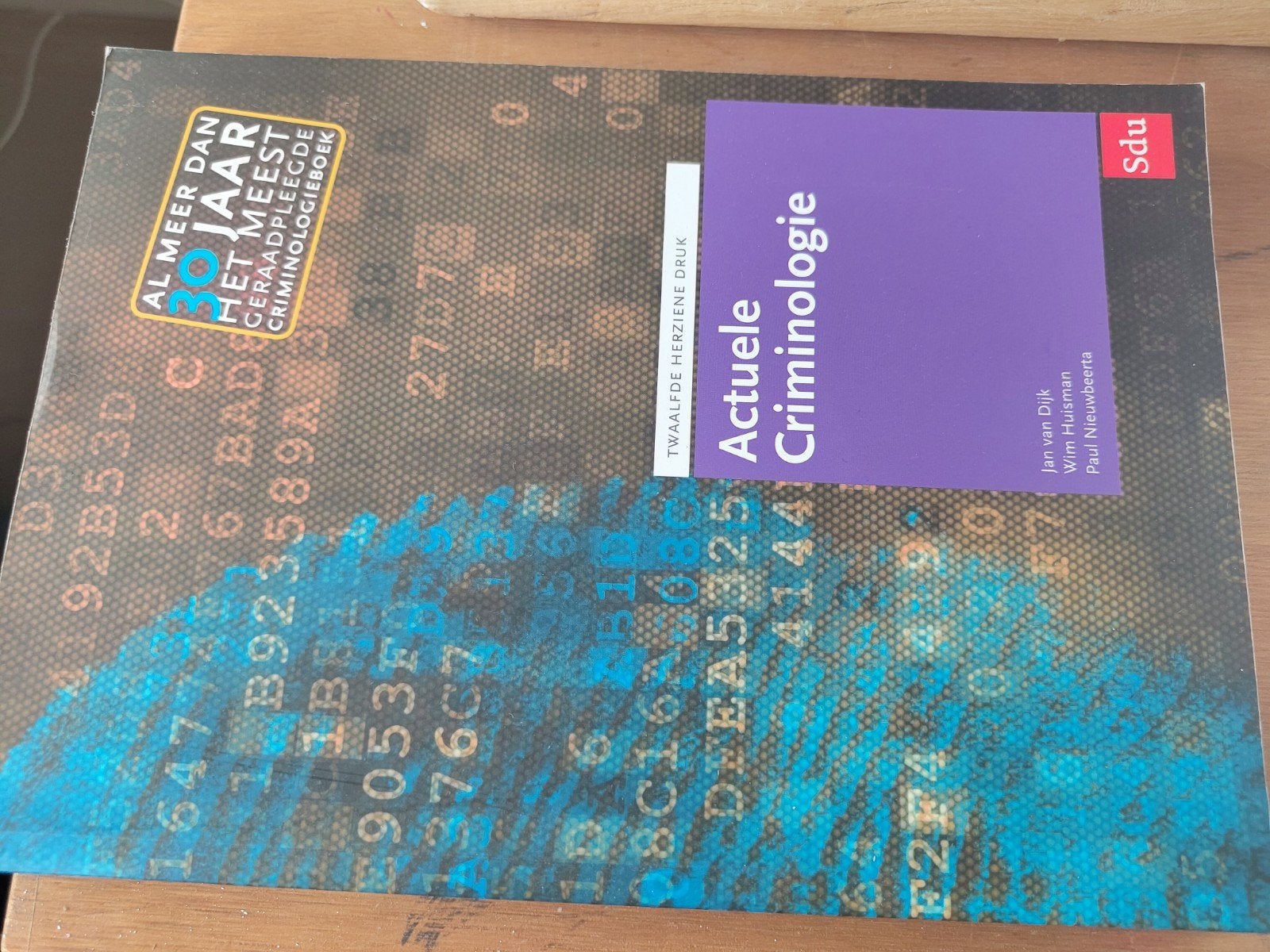 Actuele Criminologie - Twaalfde Herzien Druk, Ophalen of Verzenden, Jan van Dijk, Wim Huisman, Paul Nieuwbeerta, Gamma, WO