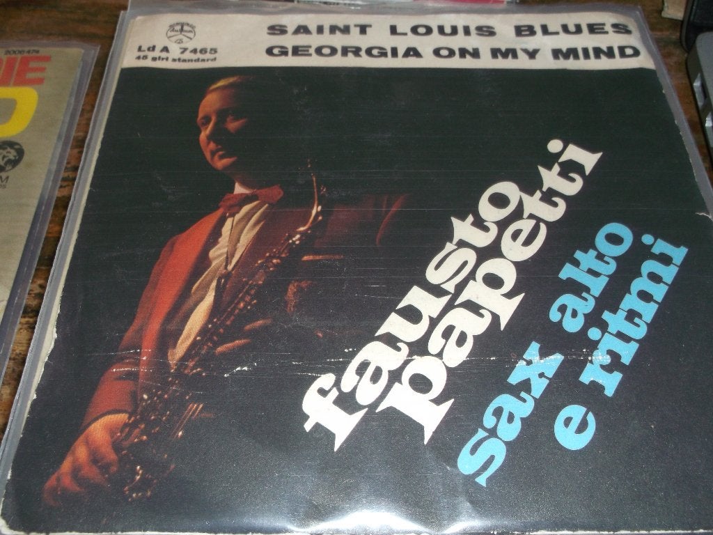 fausto papetti Saint louis blues 207, Ophalen of Verzenden, Gebruikt, 7 inch, Pop