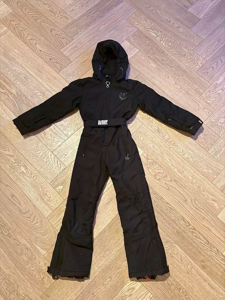 Superrabel 128, Ophalen of Verzenden, Zo goed als nieuw, Jongen of Meisje, Broek