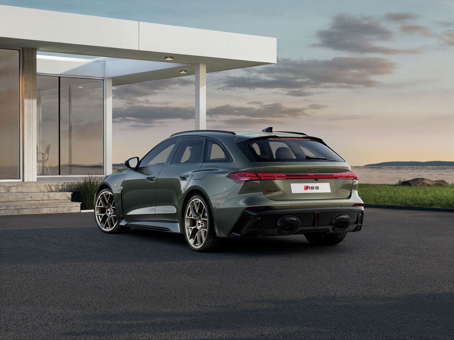 Audi RS5 Avant 2.9 TFSI Quattro 639PK|PANO|360|HuD|RS Sportu, Auto's, Automaat, Dealer onderhouden, RS5, Hybride Elektrisch/Benzine