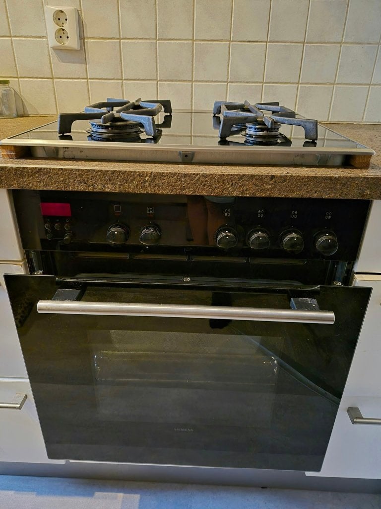 Siemens oven kookplaat combinatie, Ophalen, Gebruikt, 4 kookzones, Inbouw