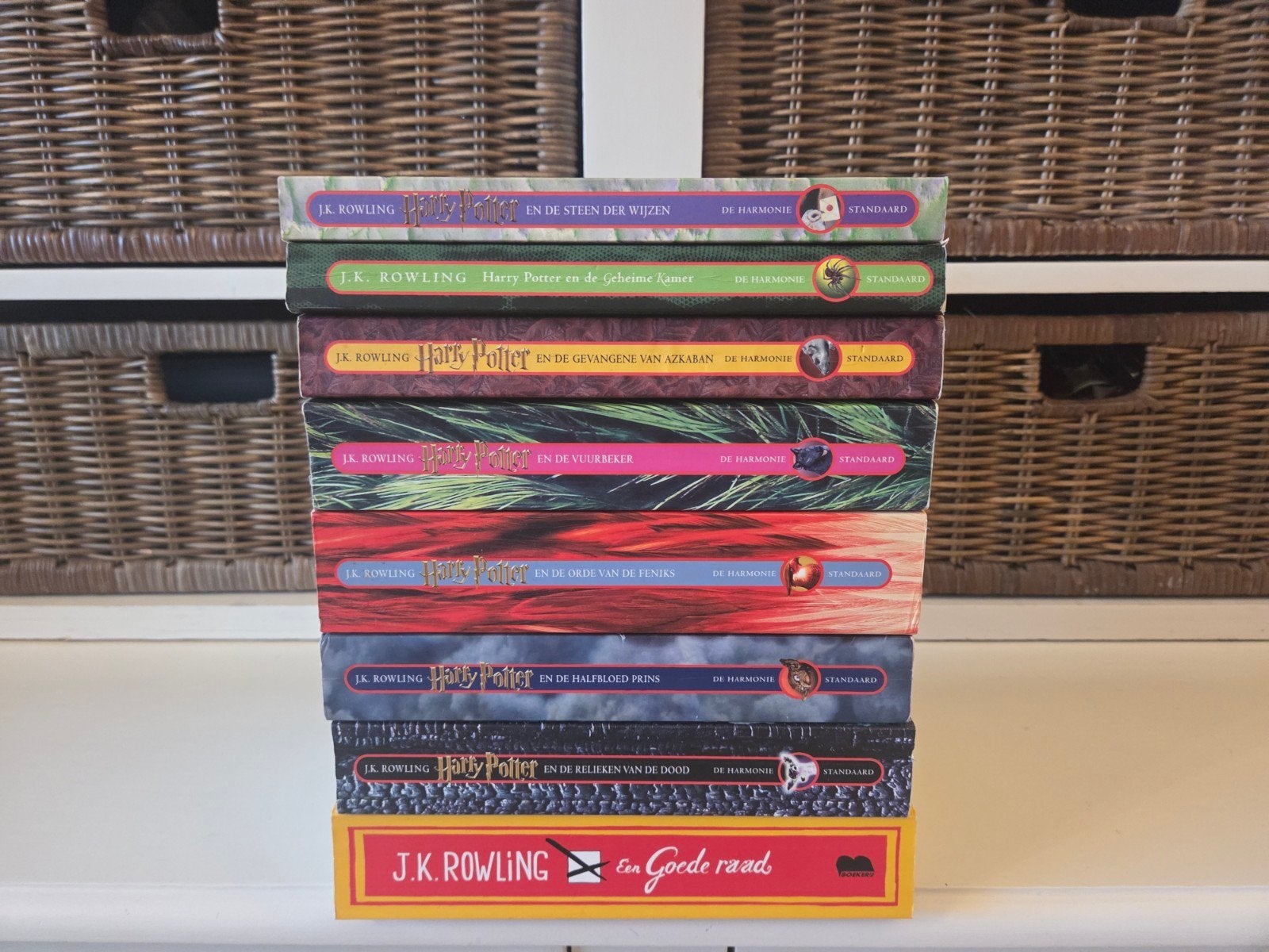 J.K Rowling - Harry potter (8 stuks)sc, Ophalen of Verzenden, Gelezen