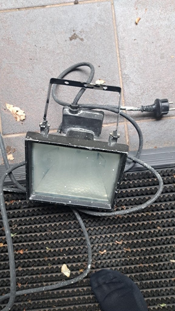 gratis bouwlamp, Ophalen, Gebruikt, Lamp