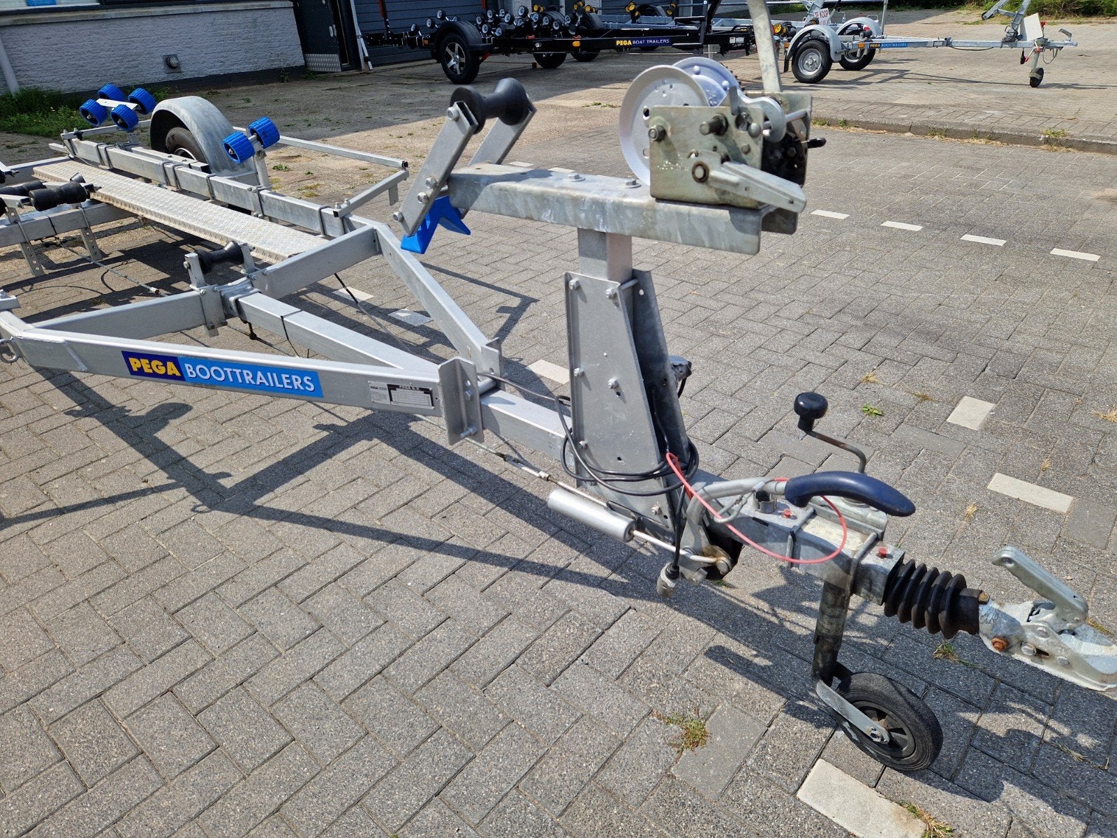 Pega ZB 1350 inclusief Nederlands kenteken  !!!, Minder dan 1500 kg, Gebruikt, Verzenden, Overige typen