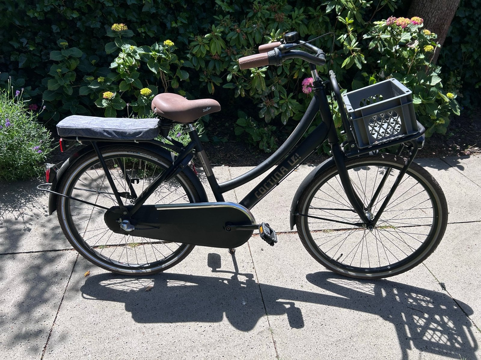 Cortina U4 stadsfiets meiden, Terugtraprem, Gebruikt, Versnellingen, Minder dan 47 cm