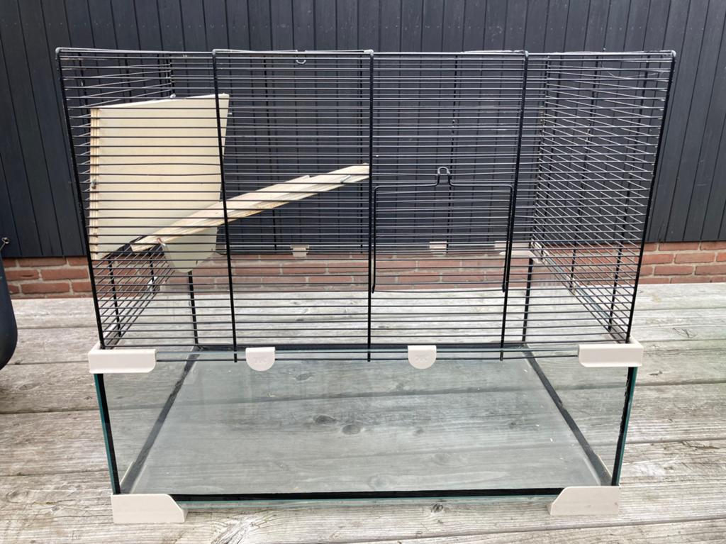 Knaagdieren kooi voor o.a hamster gerbil rat., Minder dan 75 cm, Zo goed als nieuw, Ophalen, Minder dan 60 cm