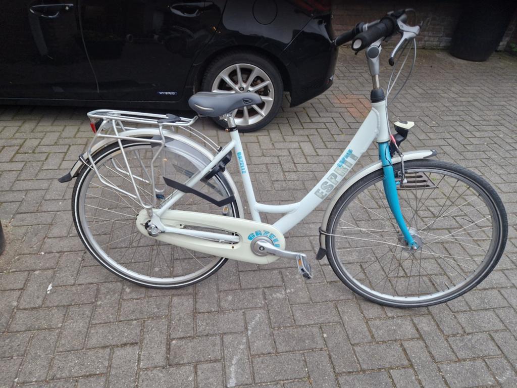 Gazelle Esprit damesfiets 28 inch., Fietsen en Brommers, Fietsen | Dames | Damesfietsen, Ophalen, 53 tot 56 cm, Versnellingen