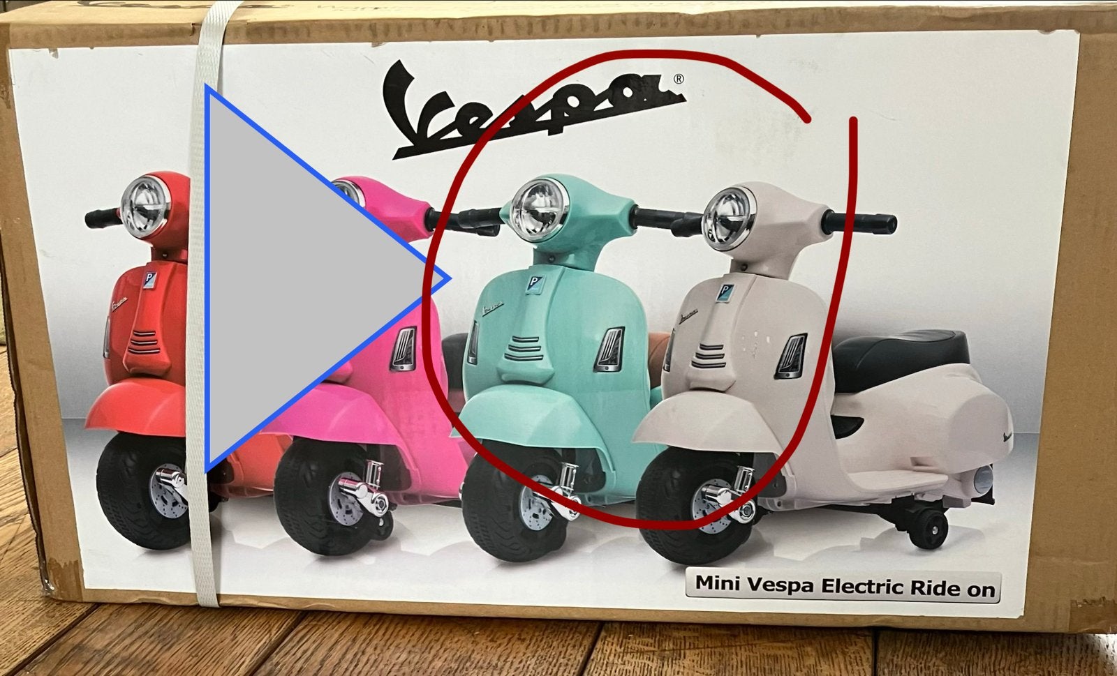 Nieuwe Mini elektrische Vespa - In doos!, Ophalen of Verzenden, Nieuw, Overige typen