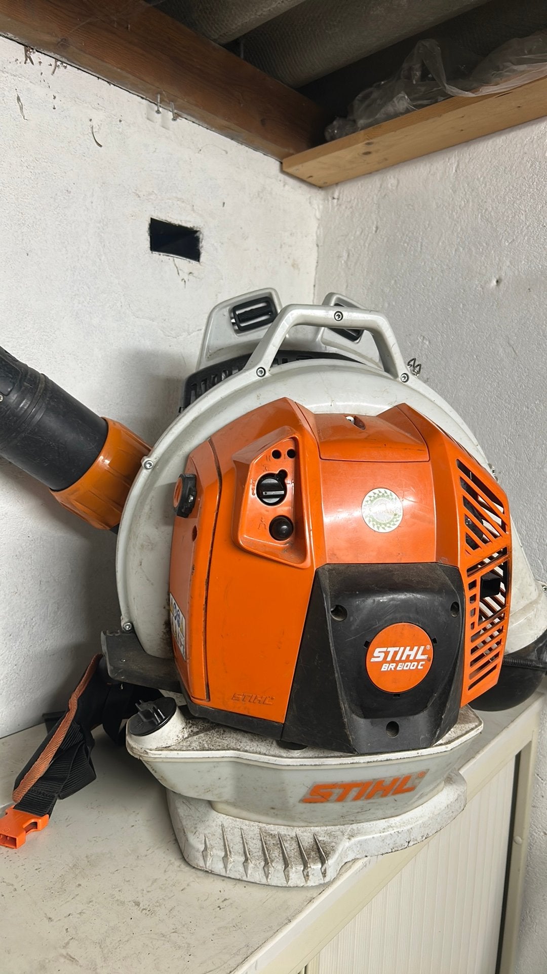 Br800 stihl, Tuin en Terras, Ophalen of Verzenden, Zo goed als nieuw, Benzine
