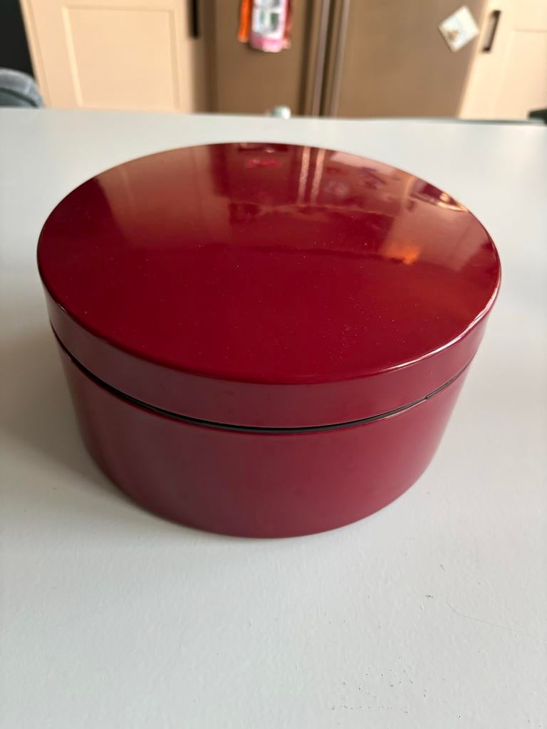 Wesco Koektrommel Rubyred - 4 liter, Ophalen of Verzenden, Zo goed als nieuw