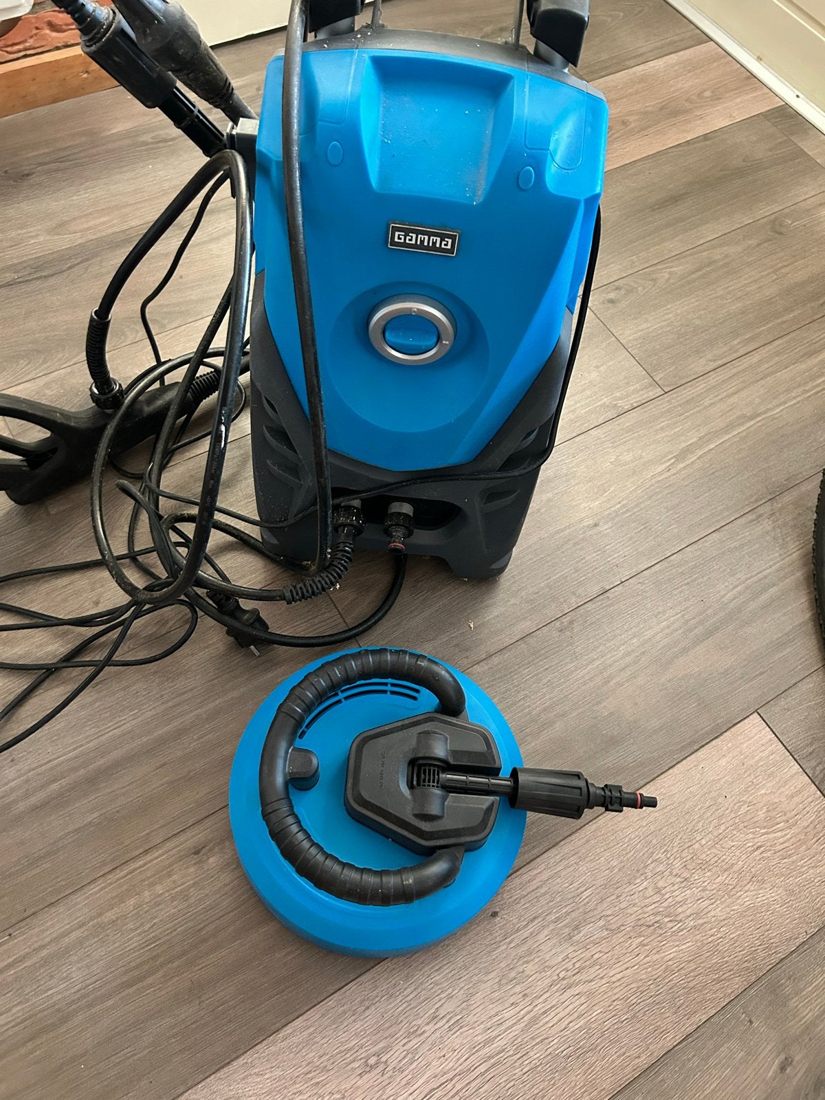 Gamma Hogedrukreiniger HDR2-130 met Terrasreiniger, Ophalen, Zo goed als nieuw, Elektrisch
