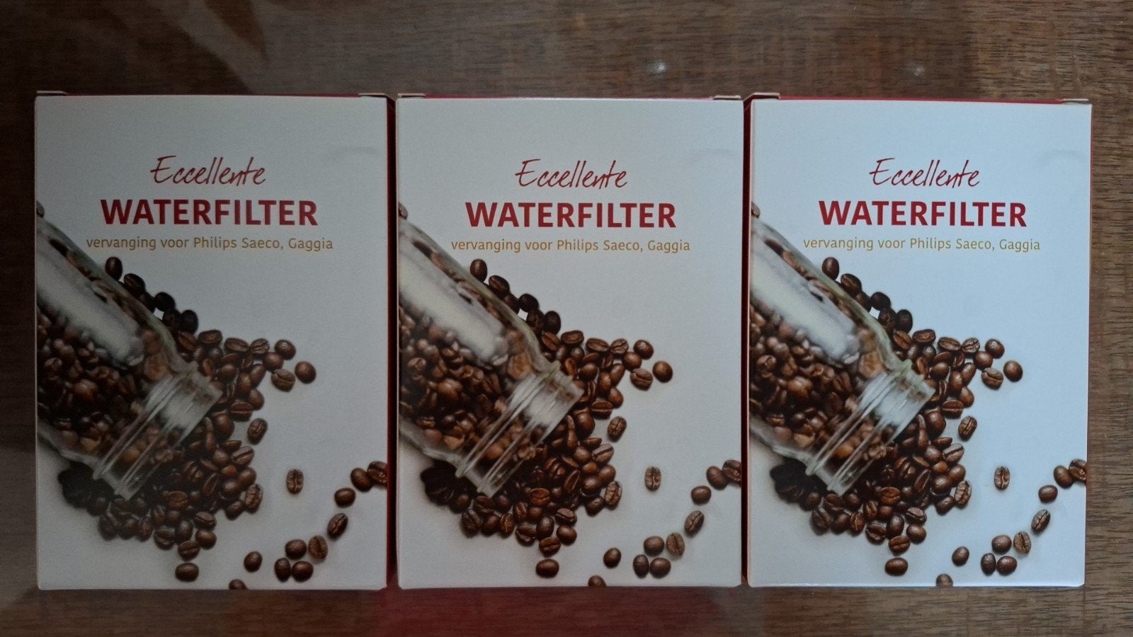 3x Eccellente Waterfilter voor Philips Saeco, Gaggia, Saeco, Nieuw, Ophalen of Verzenden, Waterfilter