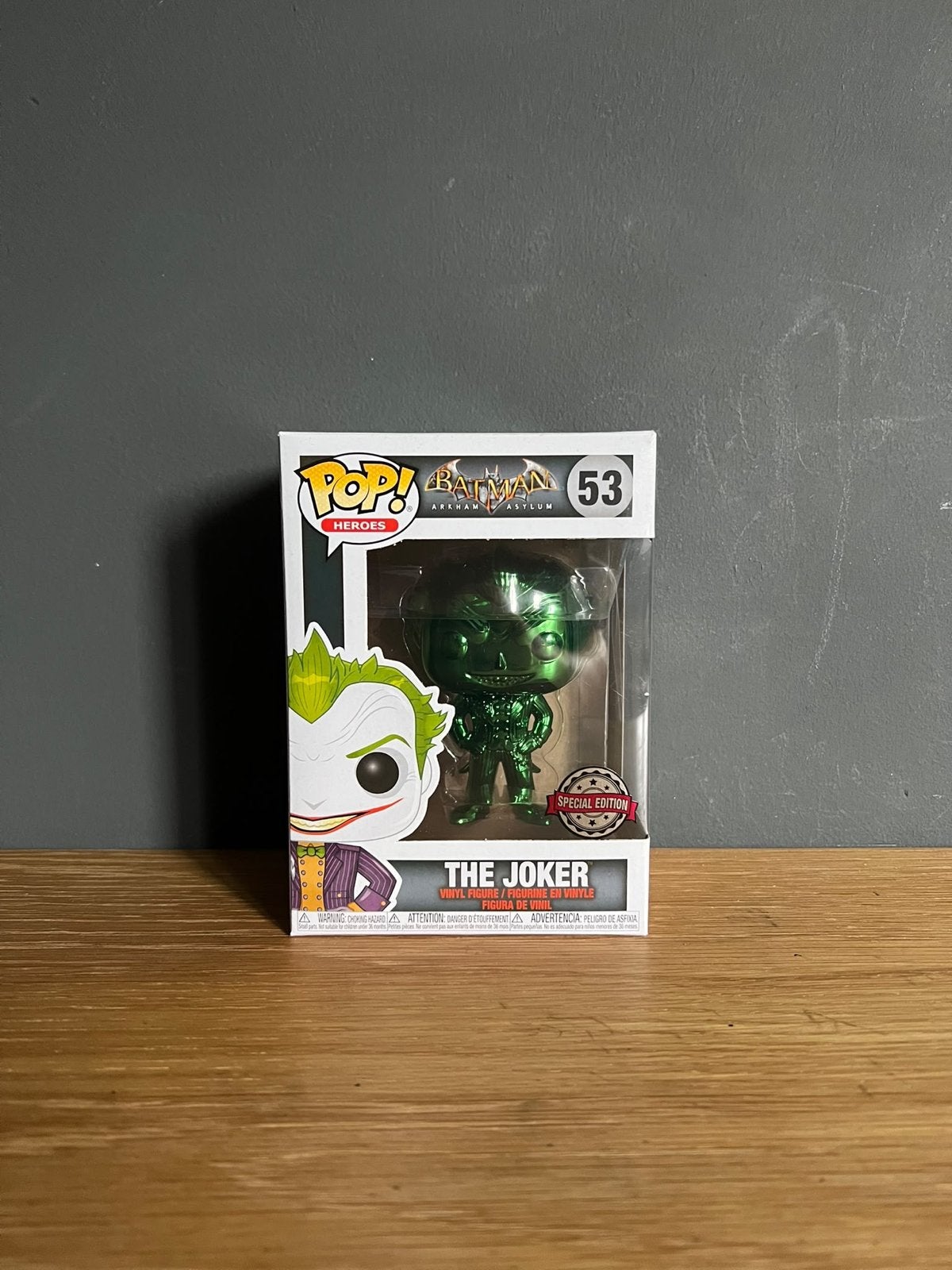 Funko Pop! The Joker (Arkham Asylum) #53 Special Edition, Kinderen en Baby's, Ophalen of Verzenden, Nieuw