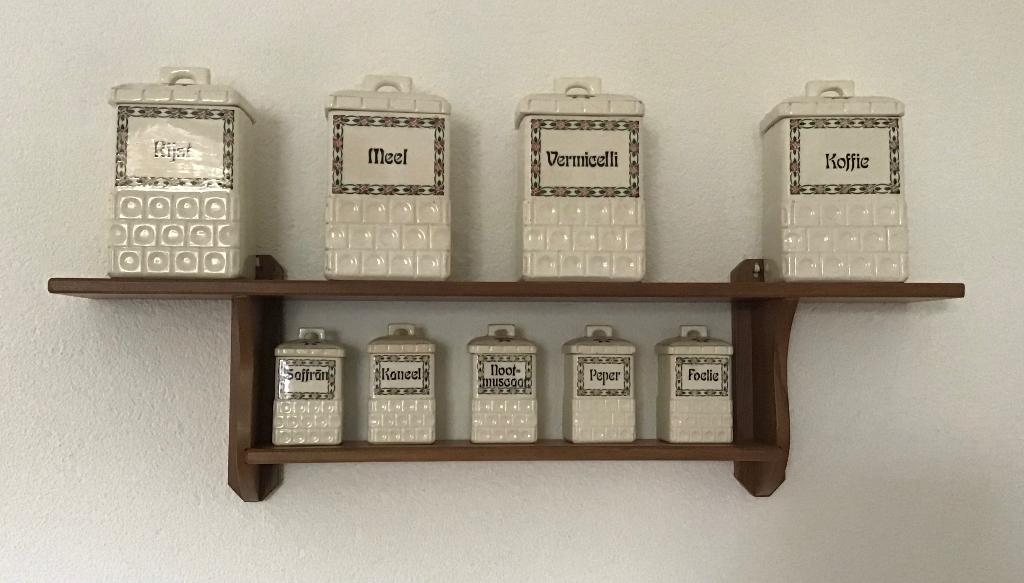 Antieke voorraadpotten, Antiek en Kunst, Curiosa en Brocante, Ophalen of Verzenden
