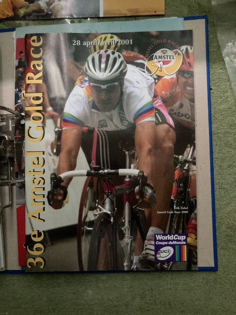 programma amstel goldrace 2001, wielrennen, Ophalen of Verzenden, Ajax, Boek of Tijdschrift
