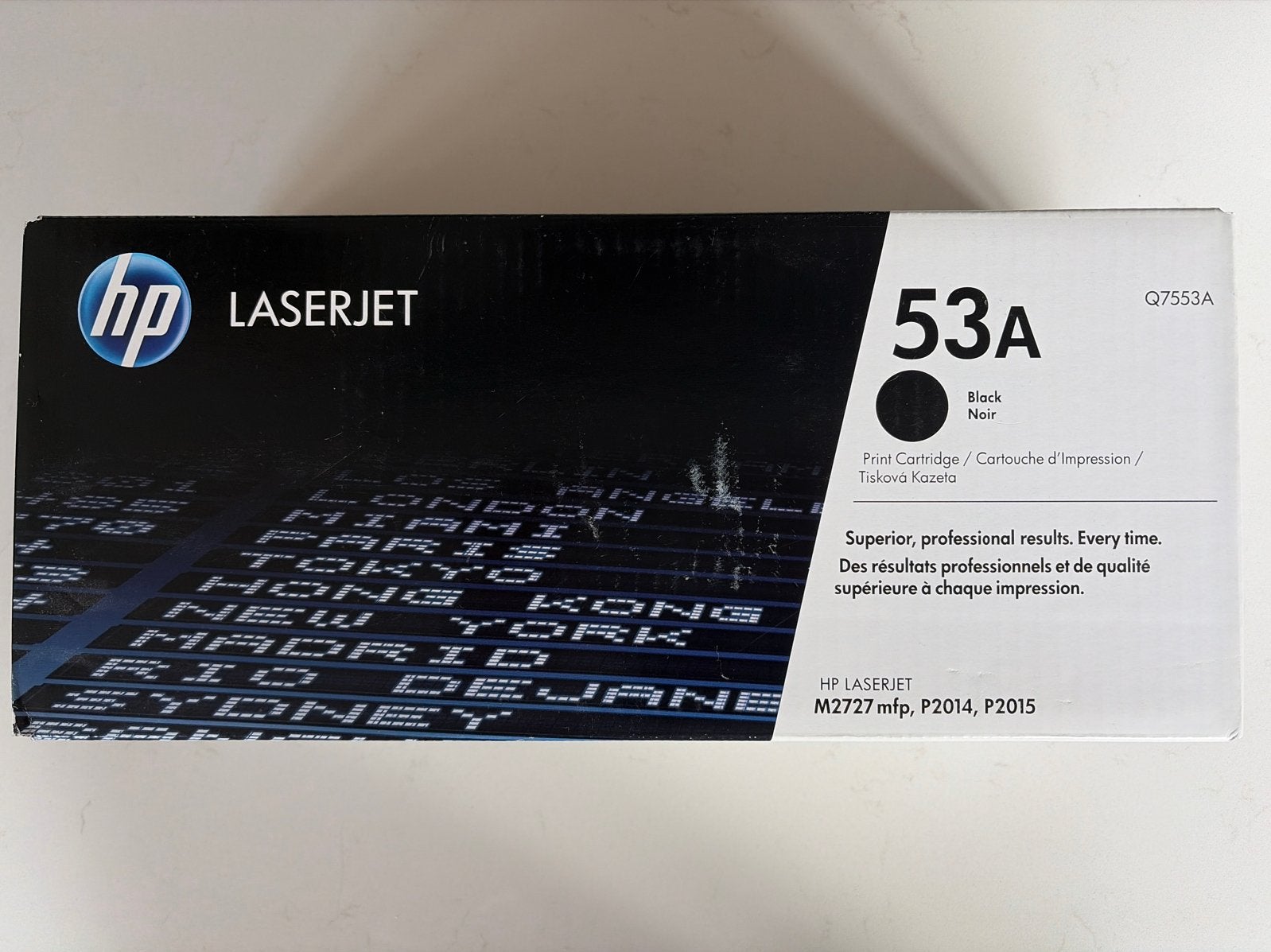 HP LaserJet 53A Q7553A (ongeopend) Zwarte Toner Cartridge, Ophalen of Verzenden, Nieuw, Toner