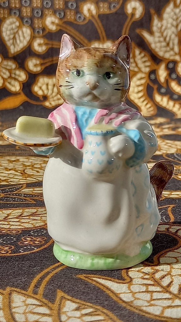Ribby mooi oud Engels Beatrix Potter beeldje van Beswick.