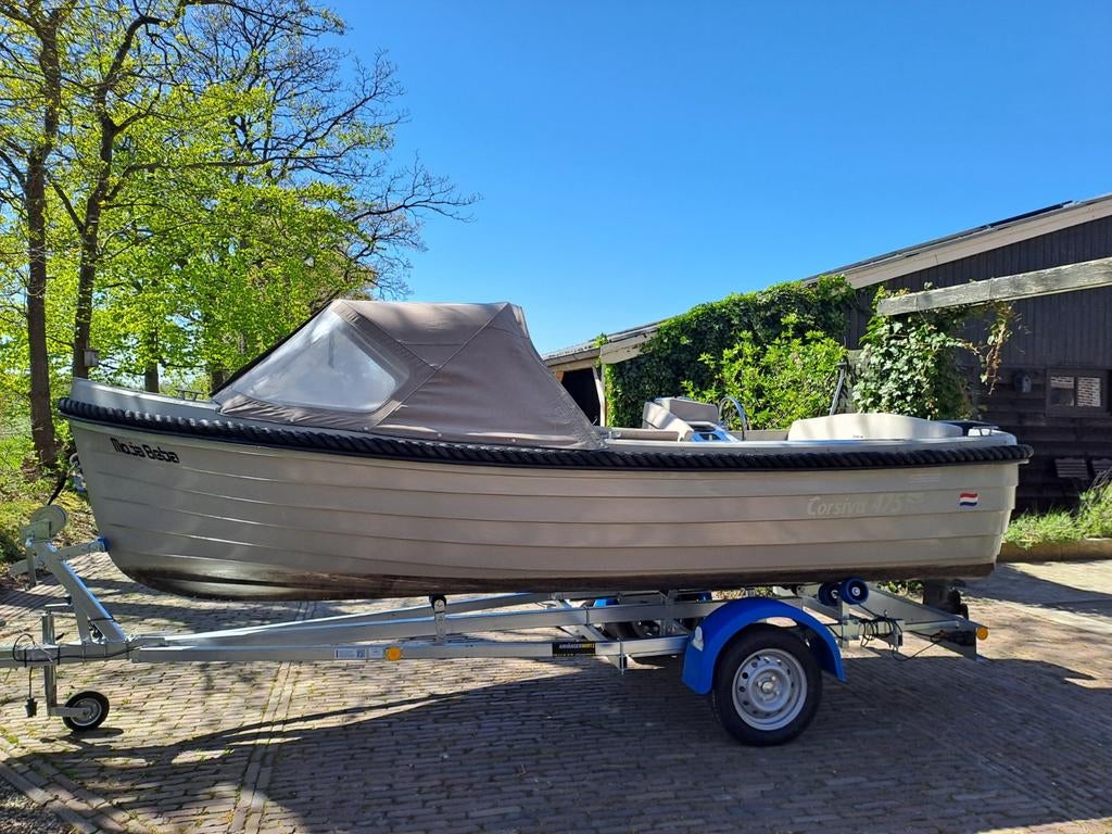 Corsiva 475 New Age Suzuki 9.9 pk, Tot 10 pk, Ophalen of Verzenden, Zo goed als nieuw, 3 tot 6 meter