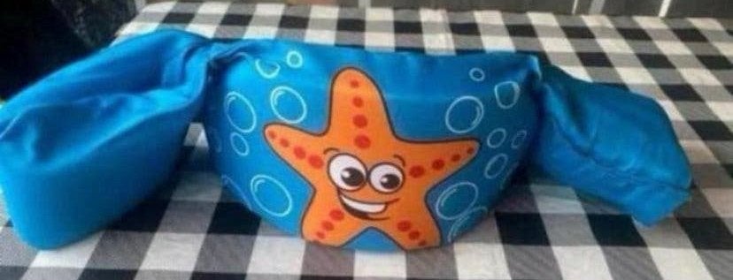 Zwembandjes met buikdrijver - Zeester, Kinderen en Baby's, Ophalen of Verzenden, Zo goed als nieuw