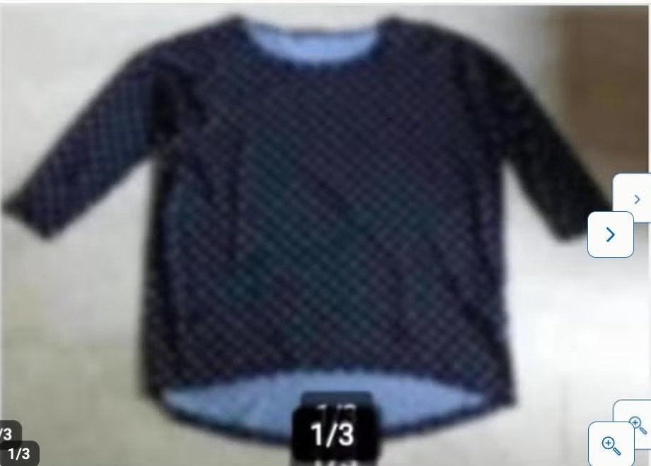 Dames trui merk only blauw/wit mt L, Only, Blauw, Maat 42/44 (L), Ophalen of Verzenden