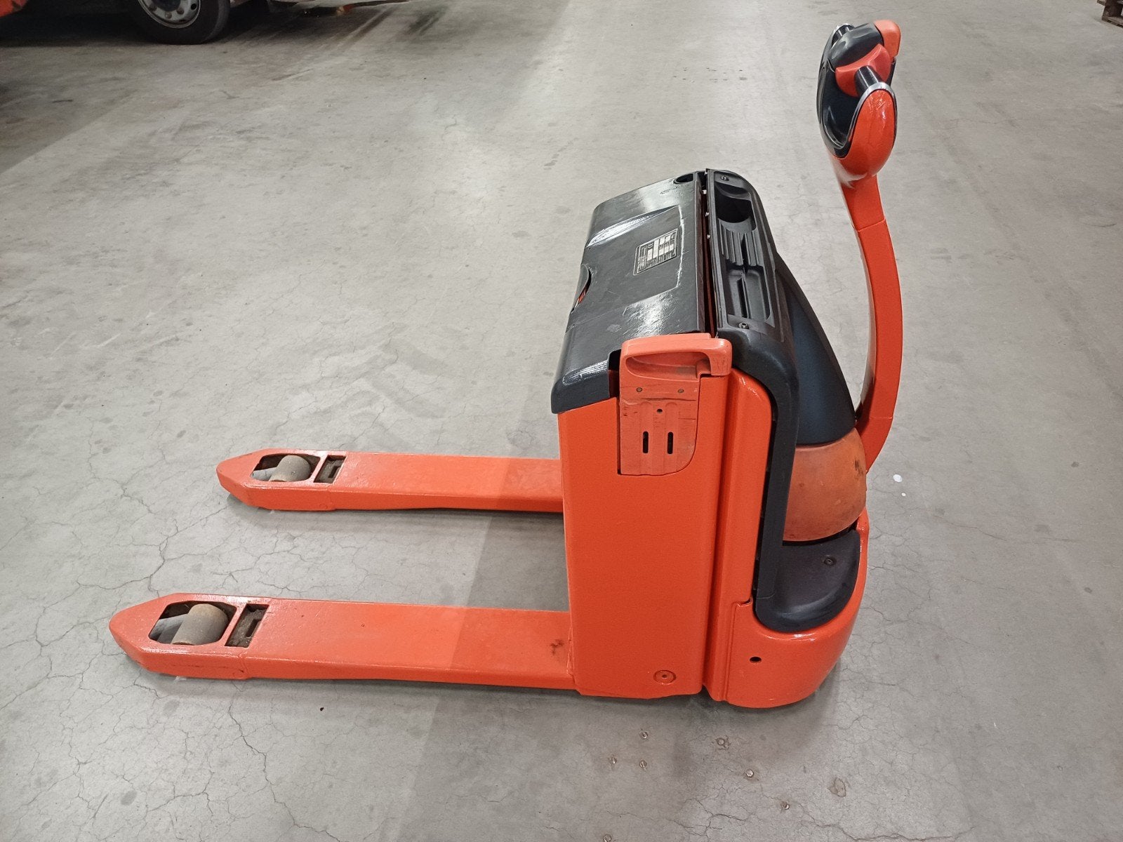 Linde pompwagen t16 palletwagen, Ophalen, Gebruikt