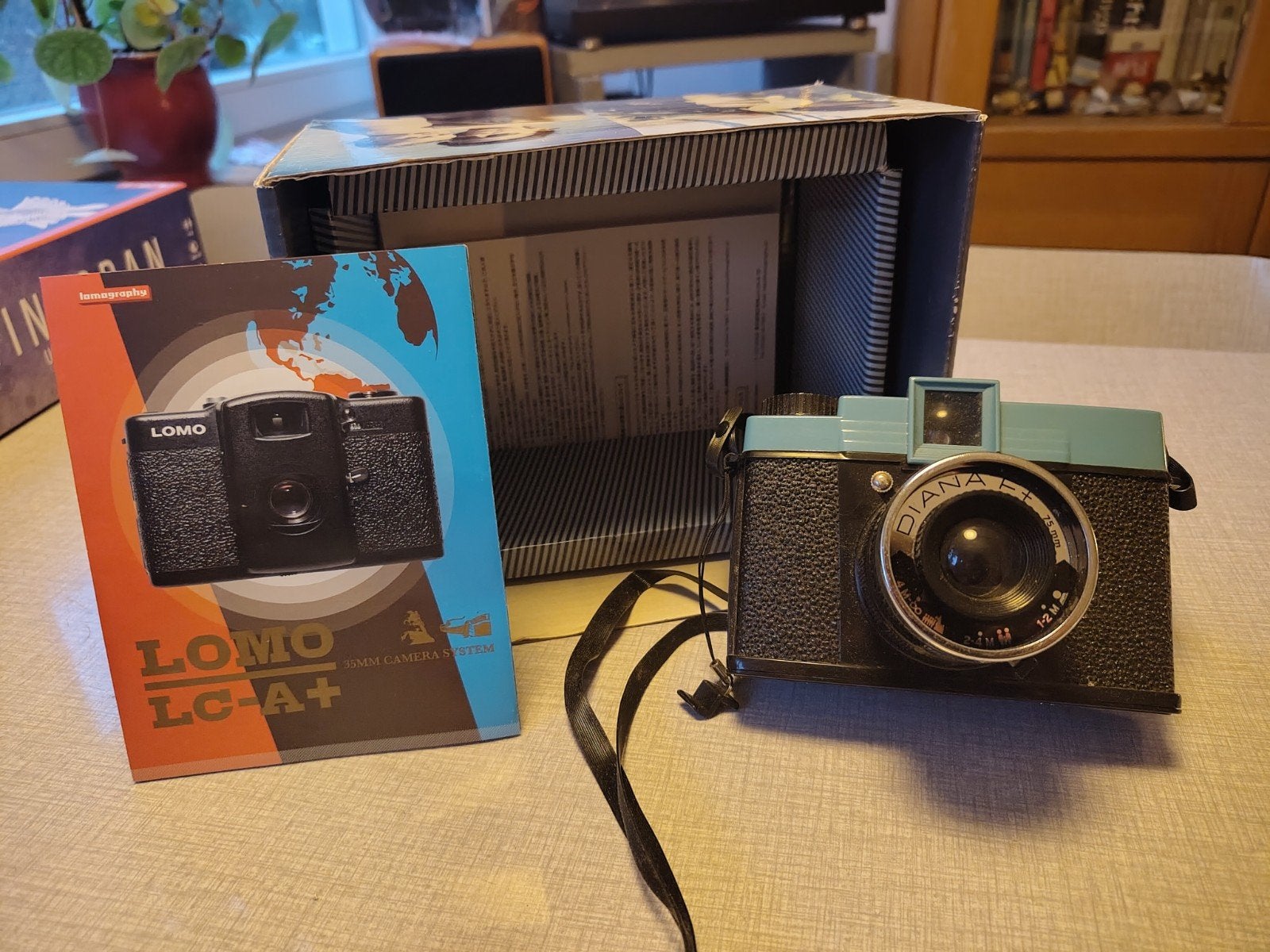 Diana F+ Lomografie Camera, Ophalen, Gebruikt, Geen optische zoom