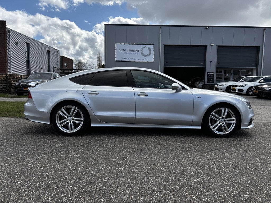Audi A7 Sportback 3.0 TFSI quattro Pro Line S NAP|V6|310PK|L, Auto's, Audi, Euro 5, Gebruikt, Zwart, 2995 cc