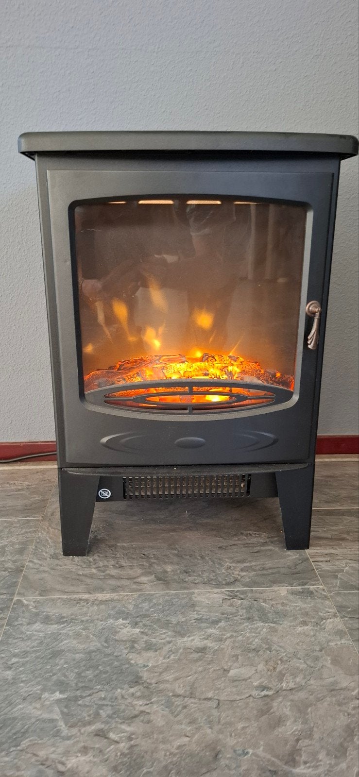 Sfeerhaard,  vrijstaand,  elektrisch, Ophalen, Overige soorten, Elektrisch, Zo goed als nieuw