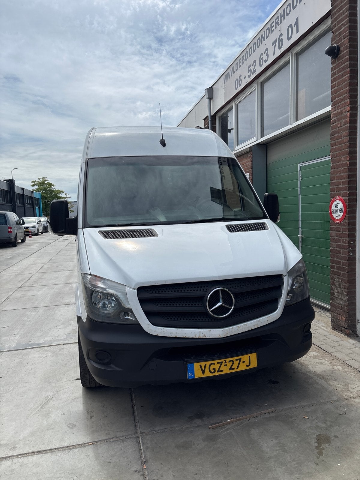 Mercedes-Benz Sprinter 2.2, 129 pk, 2800 kg, Wit, Diesel