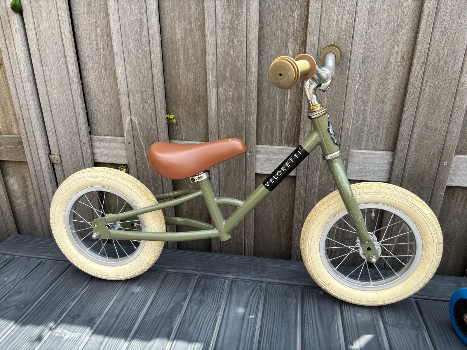 Veloretti loopfiets groen, Fietsen en Brommers, Fietsen | Kinderfietsjes, Gebruikt, 16 tot 20 inch, Ophalen of Verzenden