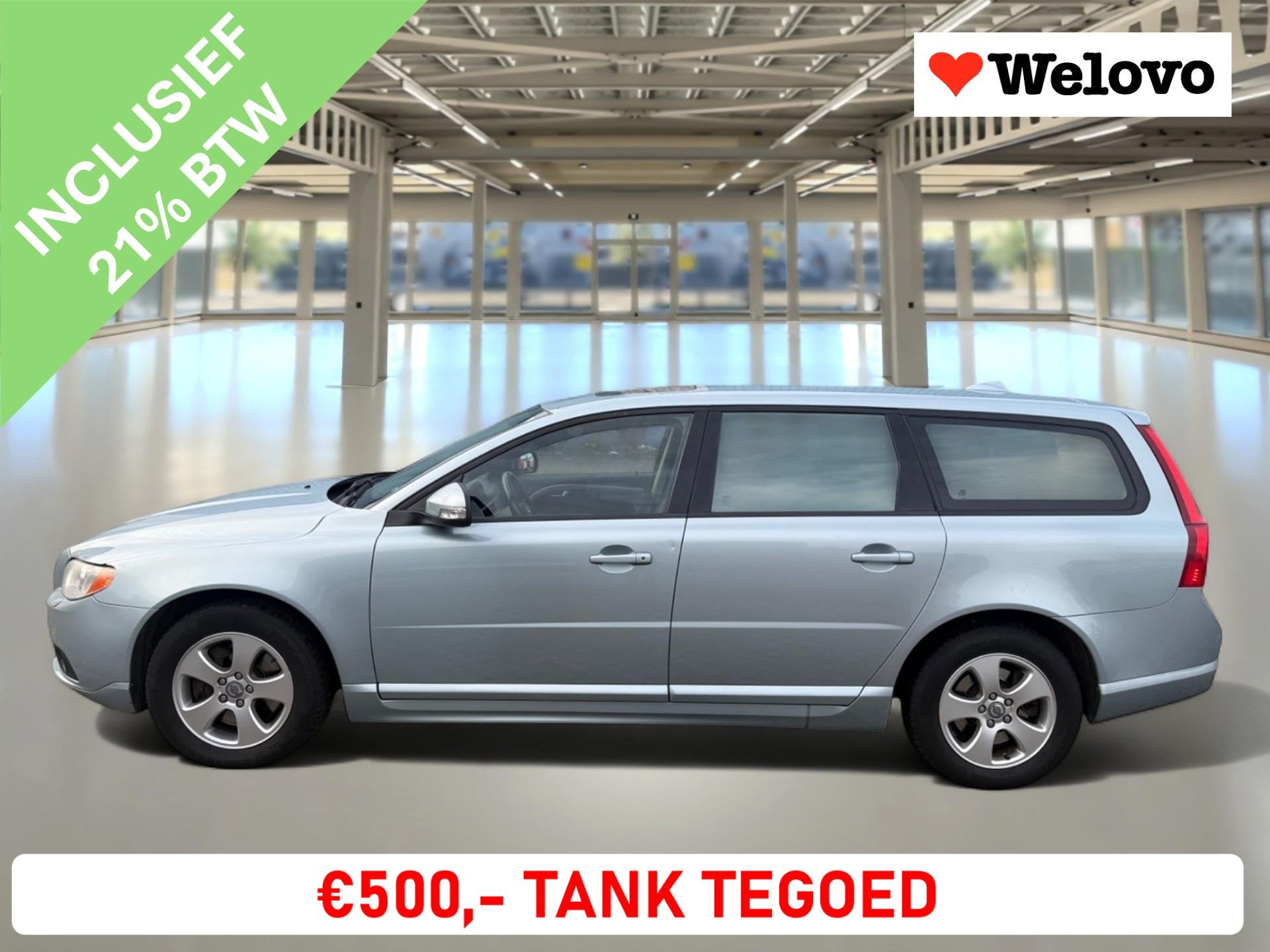 Volvo V70 3.0 T6 AWD Momentum Altijd 20 v70's op voorraad De, Automaat, Gebruikt, 2953 cc, 2000 kg