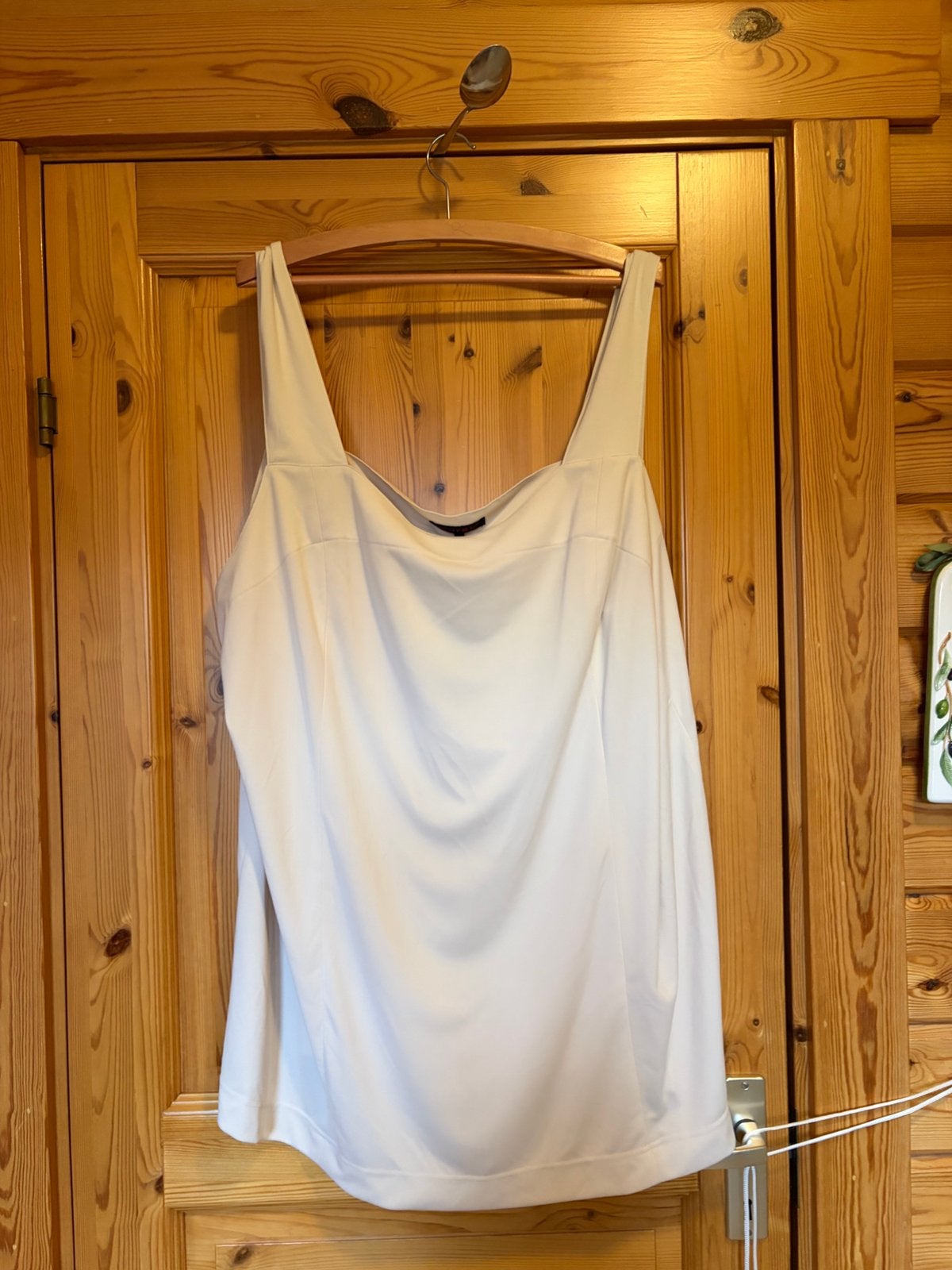 Top beige ecru Amurek 54 nieuw oto 71 lengte 88 onderkant 80, Kleding | Dames, Ophalen of Verzenden, Zo goed als nieuw, Beige