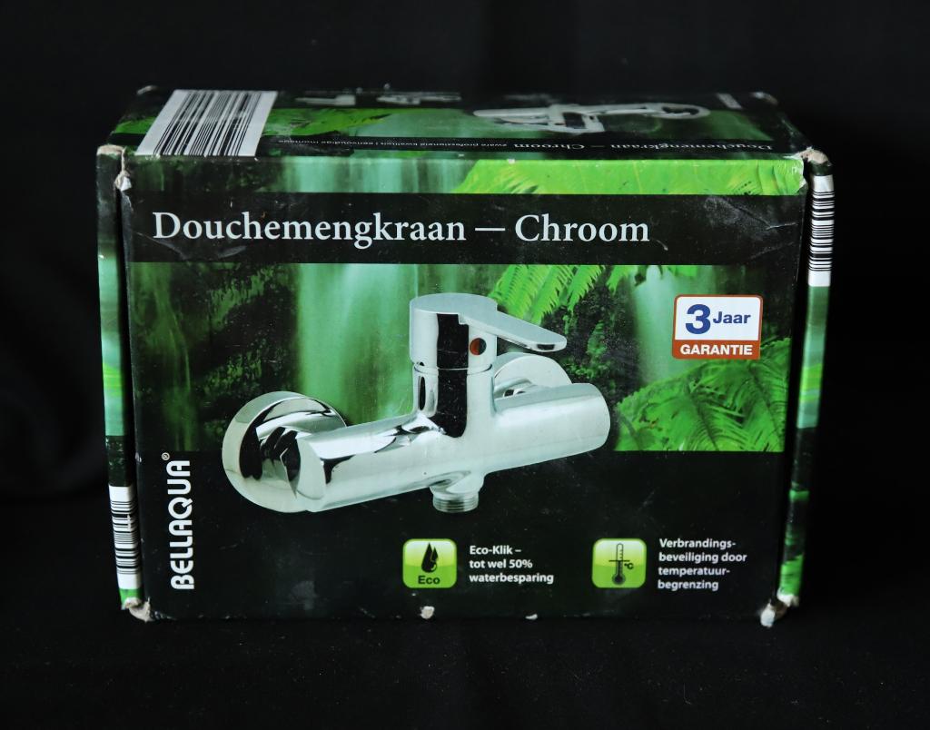 Douchemengkraan, Ophalen, Nieuw, Chroom, Douche