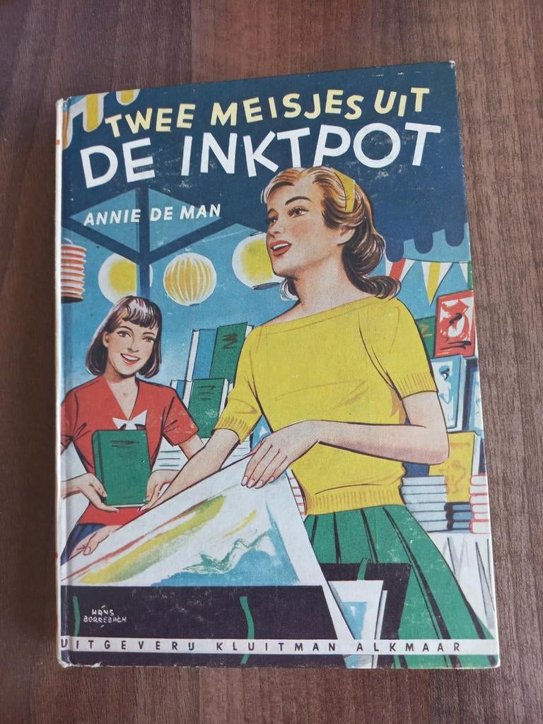 Twee meisjes uit de Inktpot  van Annie de Man, Ophalen of Verzenden, Gelezen