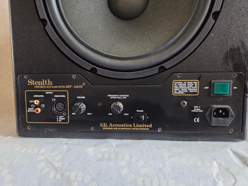 REL Subwoofer, Gebruikt, Subwoofer, 120 watt of meer, Ophalen