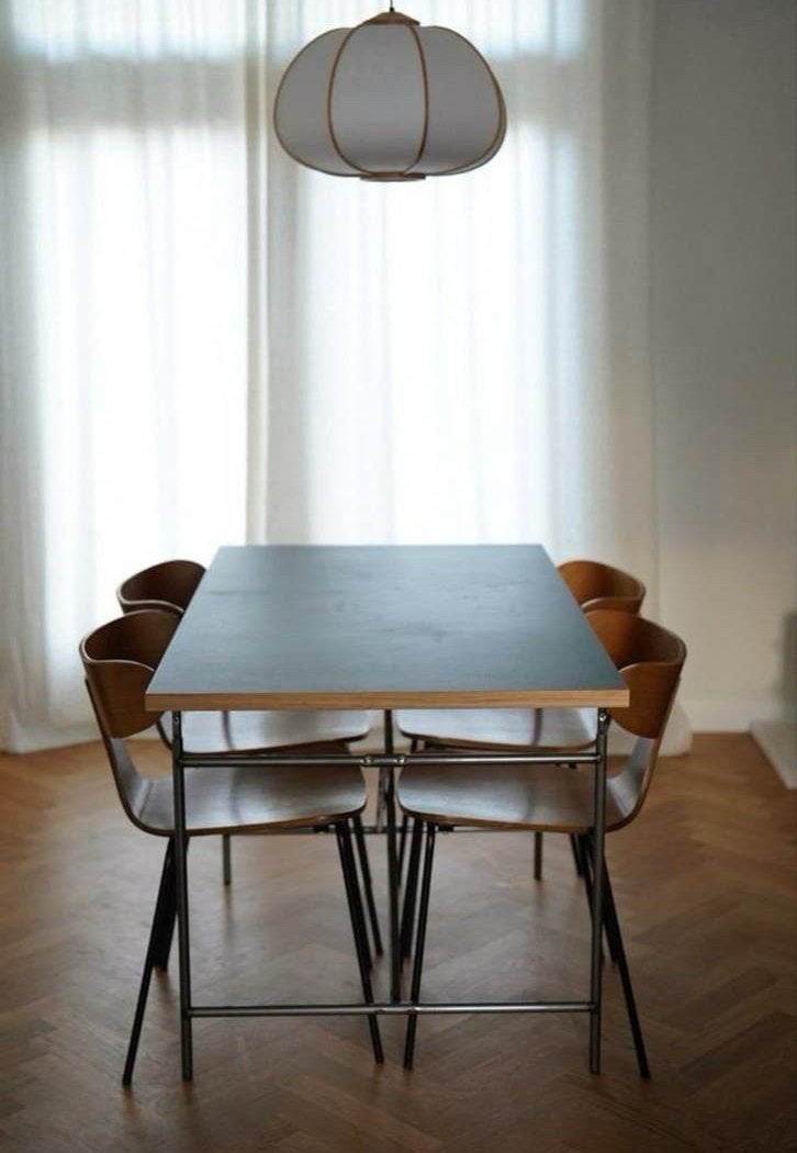 Designklassieker Eiermann tafel/bureau, Ophalen, Gebruikt, 100 tot 150 cm, 50 tot 100 cm