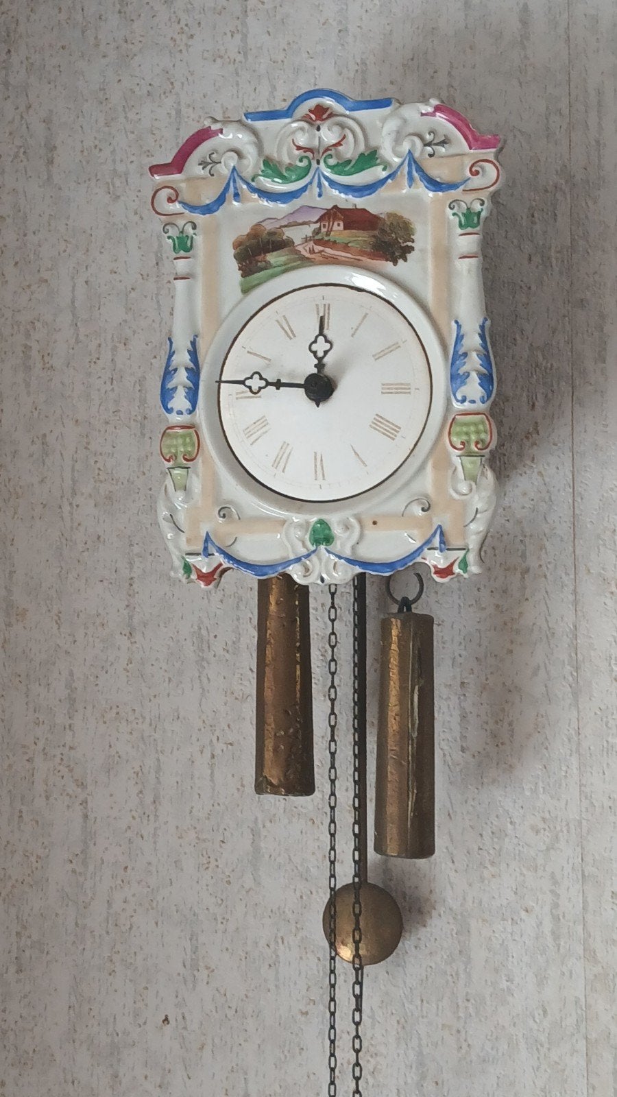 Schwarwälder porseleinen schilduur, Antiek en Kunst, Ophalen of Verzenden