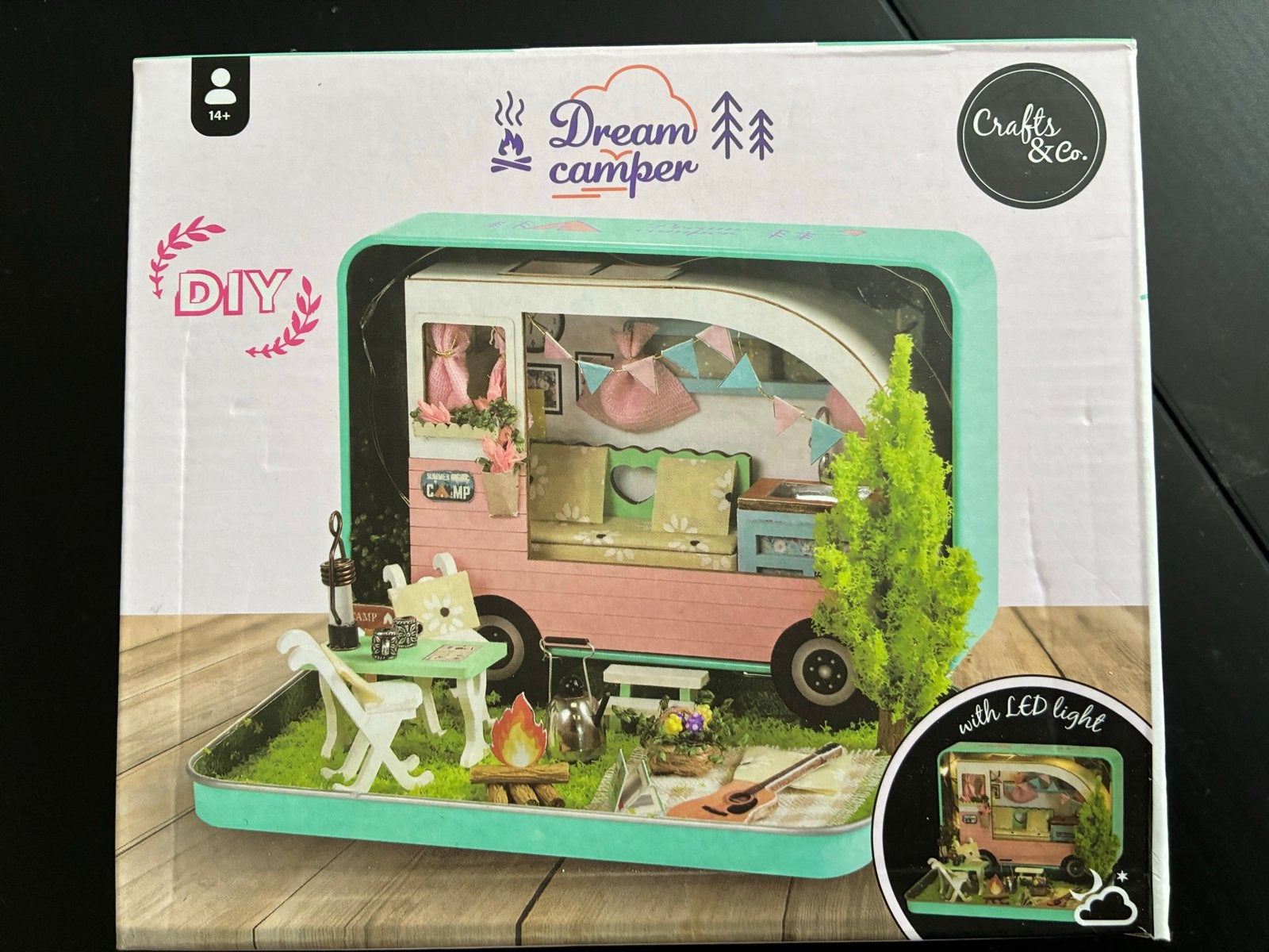 DIY Dream Camper Knutselset - Nieuw in verpakking, Overige thema's, Nieuw, Meerkleurig, Educatief