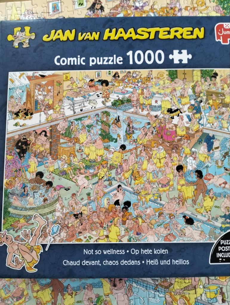 Jan van Haasteren puzzel op hete kolen, Ophalen