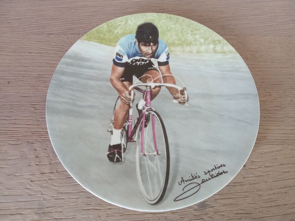 Wandbord Raymond Polidor grootvader van Mathieu van der Poel, Ophalen of Verzenden, Zo goed als nieuw, Overige typen