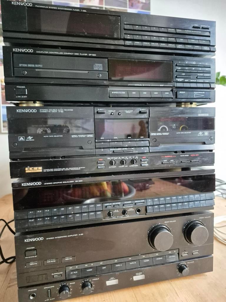 Kenwood A-92 vintage toren met Celestion DL6 speakers, Ophalen, Overige merken