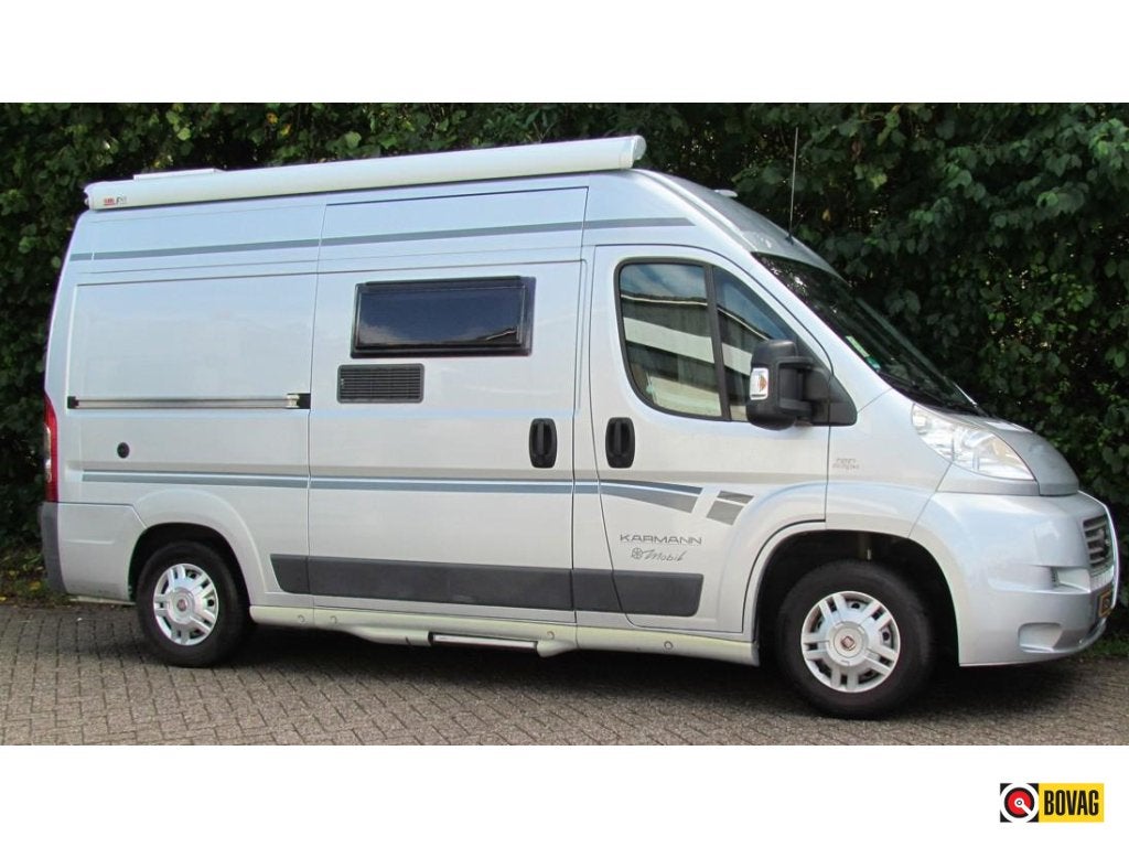 Karmann Davis 540 Dwarsbed, Caravans en Kamperen, Campers, Buscamper of Camperbus, Ringverwarming, Fiat, Tot en met 2