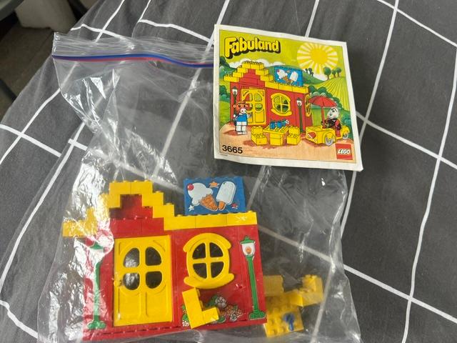 Vintage Lego Fabuland set 3665 - IJssalon, Ophalen of Verzenden, Zo goed als nieuw