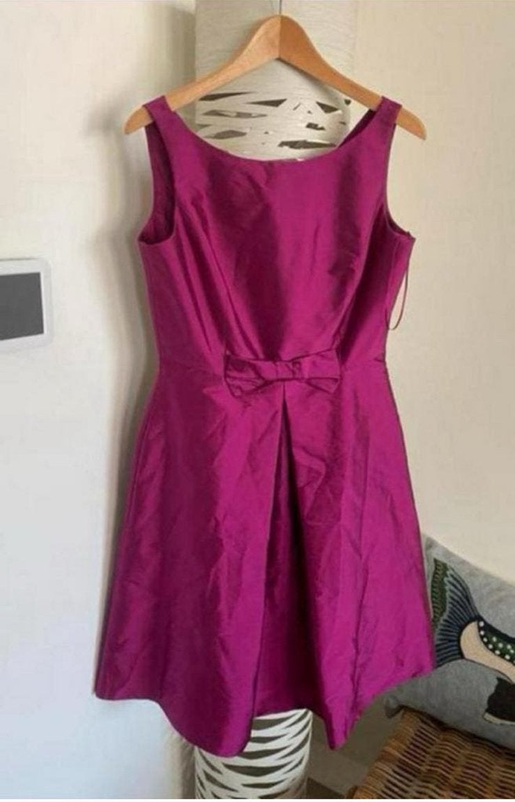 Laura ashley jurk 38 nieuwstaat, Maat 38/40 (M), Paars, Cocktailjurk, Ophalen of Verzenden