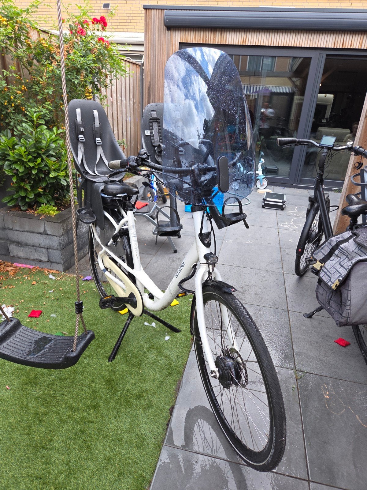 Stella elektrische fiets met kinderzitjes, Fietsen en Brommers, Fietsen | Dames | Damesfietsen, Overige merken, Versnellingen