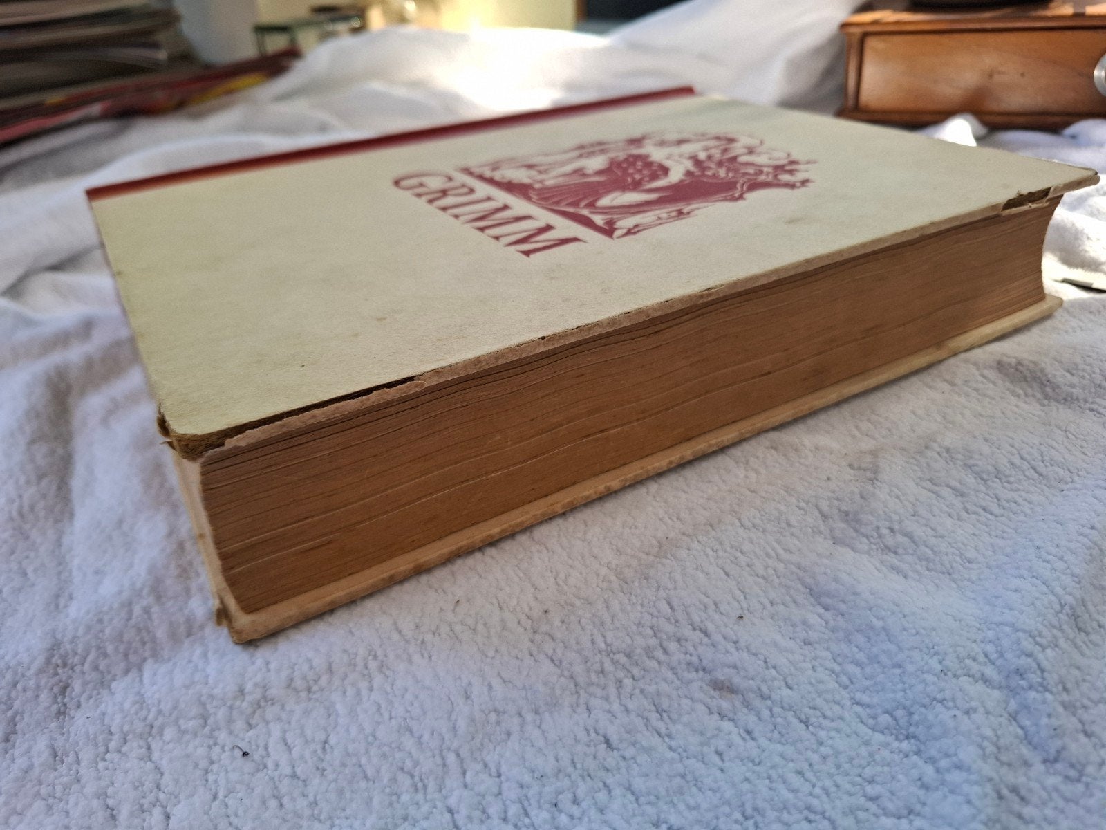 Sprookjesboek van Grimm met illustraties van Anton Pieck, Boeken, Ophalen of Verzenden, Gelezen, Gebroeders Grimm