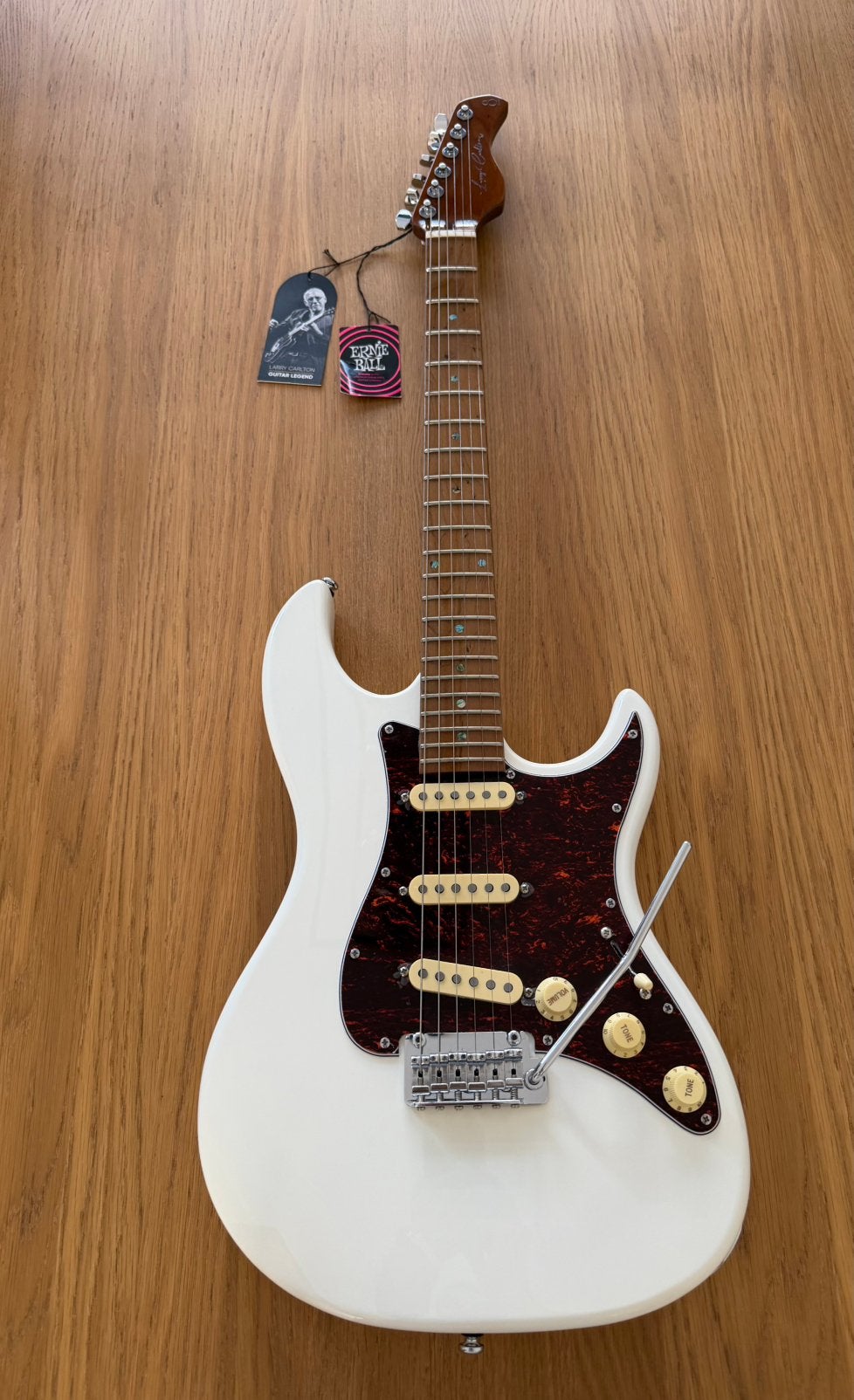 Sire S7 Vintage Larry Carlton - White - Stratocaster, Muziek en Instrumenten, Ophalen, Zo goed als nieuw, Solid body, Overige merken