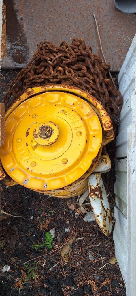 Takel 2 ton, Ophalen of Verzenden, Gebruikt